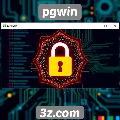 análise da segurança no site pgwin